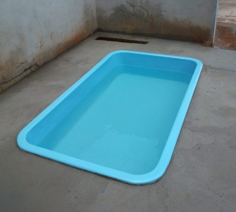 piscina infantil quadrada