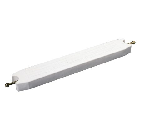 Degraus Para Escada De Piscina - Em Abs - Branco - Anatomico