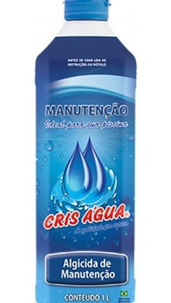 ALGICIDA DE MANUTENÇÃO CRIS AGUA 1LT